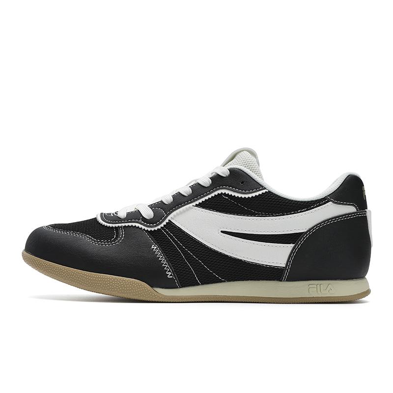 New FILA Trail Curved Edge Shoes Low Top Casual Shoes Men's Black White F12M522114FBG