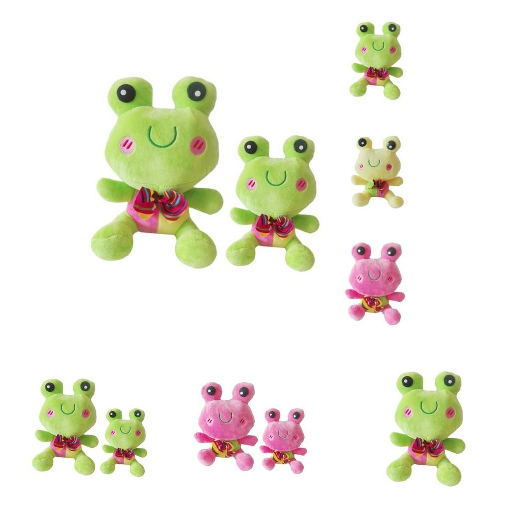 Cute Big Eyed Frog Plush Toy Soft Stuffed Hug Doll Perfect Gift For Kids