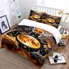 Leopards, moon, and stars. Bedding sets Duvet cover sets Duvet covers Pillowcases(1* Duvet Cover 2* Pillowcases without duvet insert)