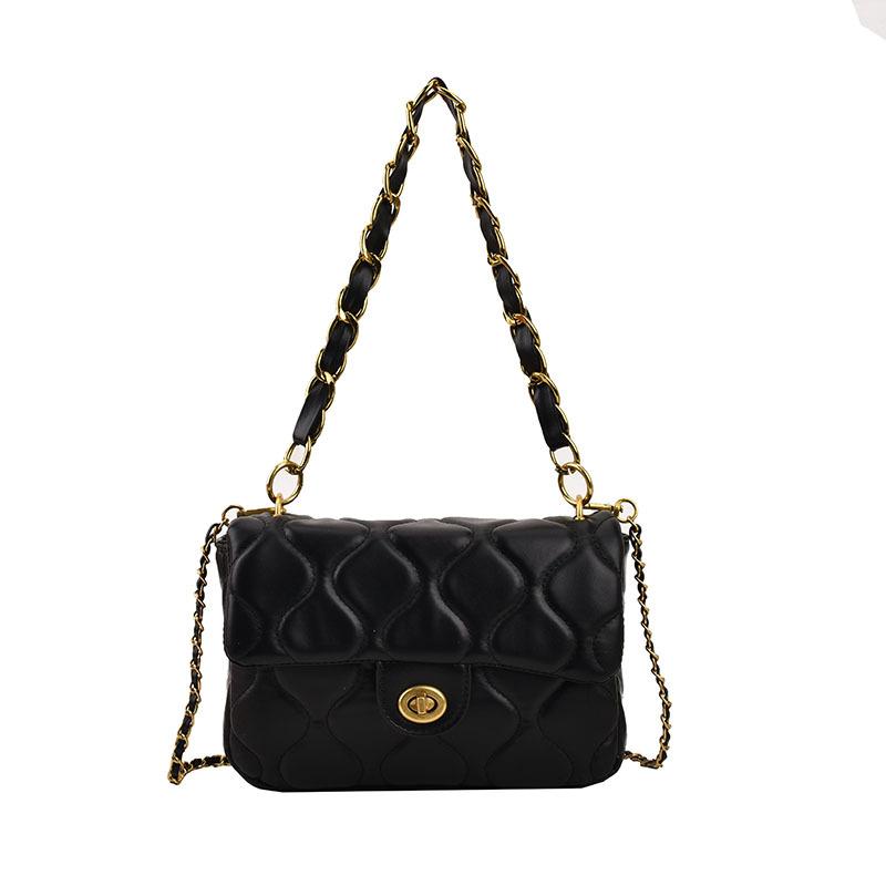 Fashion Bag Season New Versatile Chain Oblique Small Square Bag Universal Women's Bag
