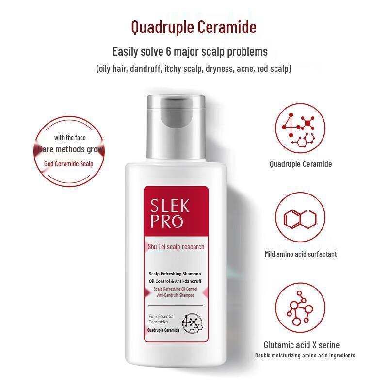 Slek Scalp Refreshing Anti-Dandruff Oil Control Shampoo