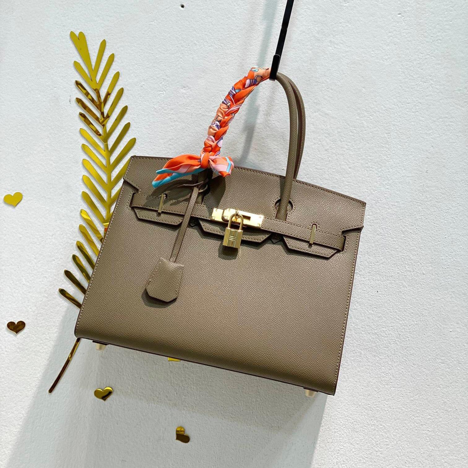 

Нова жіноча сумочка з платиновим швом із натуральної шкіри. Універсальна жіноча сумка через плече великої місткості на одне плече 25x12x20cm strapless сірий