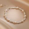 Gypsy natural pearl bracelet temperament simple splicing beaded jewelry popular exquisite bracelet