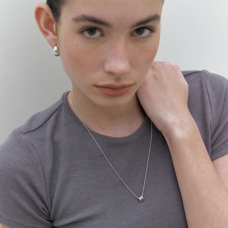 Mimesi Donut Ring Necklace