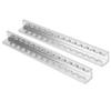 2Pcs Robot Aluminum Beam LShaped 14 Hole Industrial Supplies 12 X 12 X 120mm 3103-0014-0120