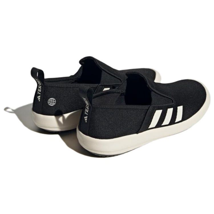 adidas Terrex Boat Slip-On DLX Negro Carbón Blanco Tiza HP8647 Unisex Zapatos de Agua para Exteriores