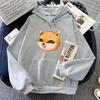 Project Zomboid Spiffo Raccoon Hoodies Cartoon Women/Men Hooded Sweatshirts Long Sleeve Kawaii Printing Pullovers Casual Female