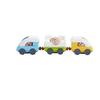 Ball Track - Haba - Kullerbü - High-speed Train - 10 Pieces - Multicolor