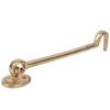 2pcs Brass Hook and Eye Latch 6.9 Inch Barn Door Latch Wind Brace Window Latches  Window