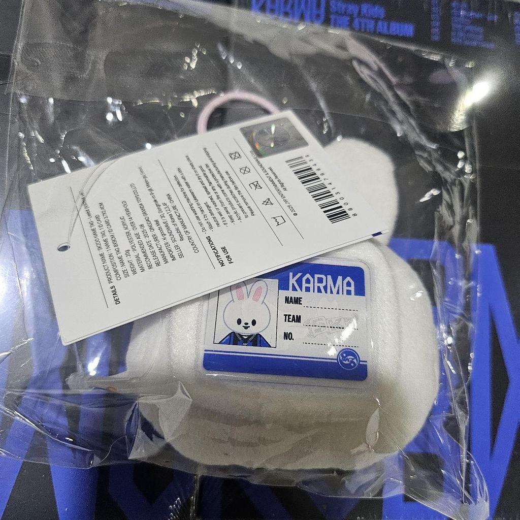 [USED] Lee Know Reno SKZOO KARMA Pop-Up Name Tag