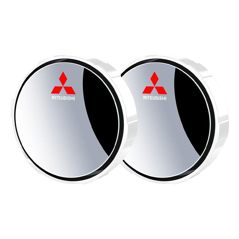 

1 Pair 360 Degree Wide Angle Adjustable Car Rear View Mirror sticker For Mitsubishi ASX Lancer Pajero Outlander L200 EVO Lancer білий
