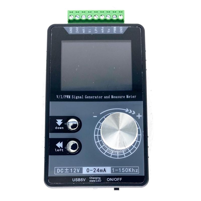 A27F-Power Supply Interface Analog Simulator For PLC And Panel Debugging 10-20Ma/4-20Ma Color Screen Input