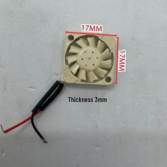 SUNON 1703 UF3H3-700 1.7CM 5V USB High Airflow Ultra-Thin Mini Cooling Fan Bare Wire 3cm