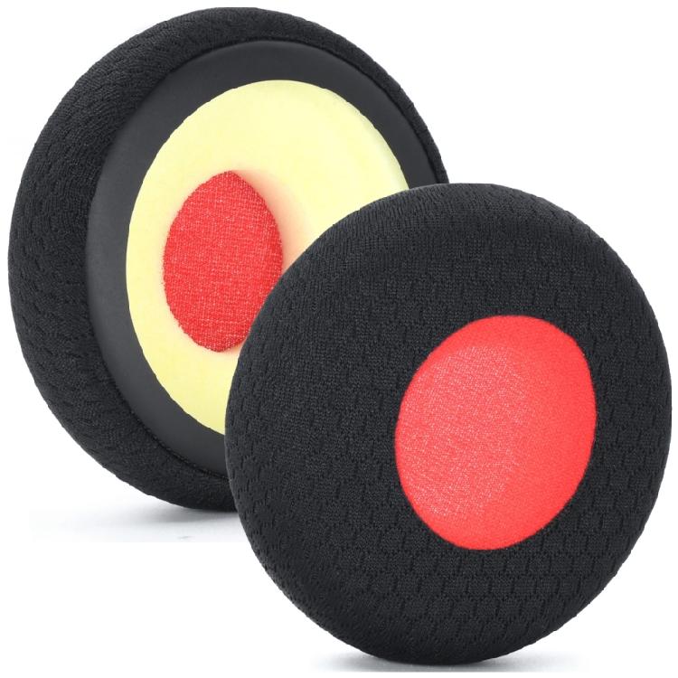 Stretchable Football Mesh Headset Ear Cushions Easy Removal Cleaning Enjoy Daily Comfort Use for evolve 20  20se Devices