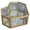 Glass Heart-shaped Jewelry and Cosmetic Storage Box - Perfect for Wedding Proposals or Gifts