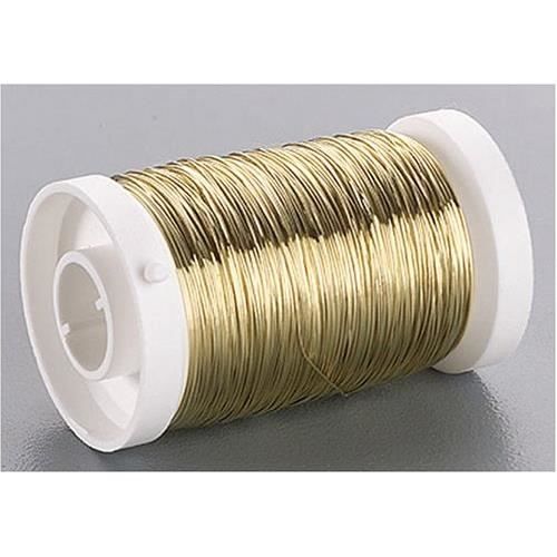 Fil en laiton - KNORR PRANDELL - 0,3 mm x 80 m - Couleur Or - Résistant - Durable