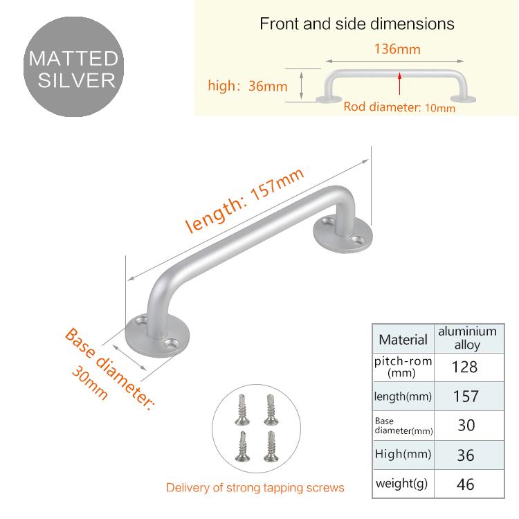 Sliding Door Handles Modern Kitchen Cabinet Handle Barn Door Pulls Furniture Drawer Handle With Screw Sliding Closet Door Handle