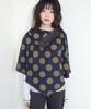 Nofficial Noffice Multi-Way Dot Cape Skirt Navy