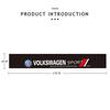Volkswagen Car Front Rear Windshield Decoration Sticker For VW GTI Polo Golf Passat MK6 Tiguan T-ROC ID.3 Beetle CC Arteon JettaJD2