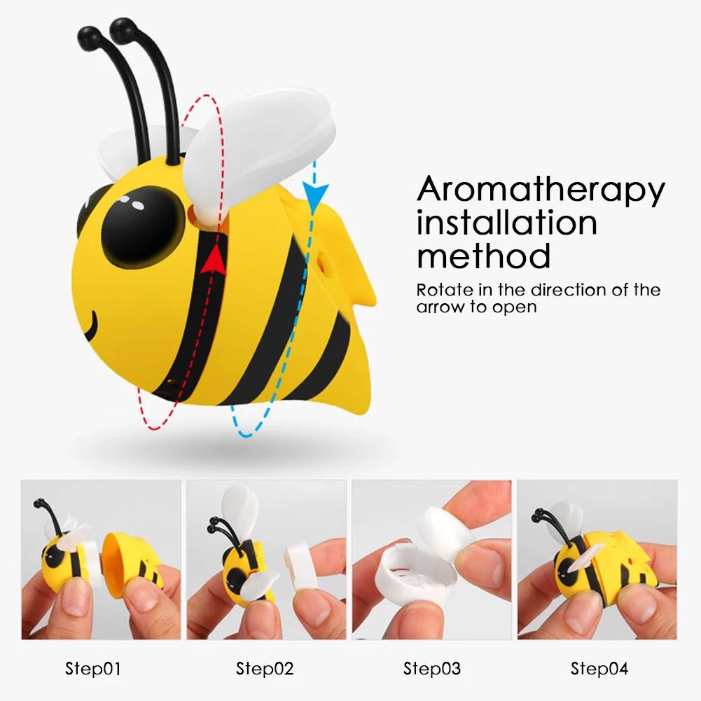 Car Interior Bee Air Freshener Auto Air Vent Clip Parfum Flavoring Fragrances Deodorant Perfume Diffuser Car Accessories Decor