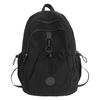 Schoolbag New Fresh Junior High School Backpack College Bag Large Capacity Nylon Commuter Casual Versatile Backpack
