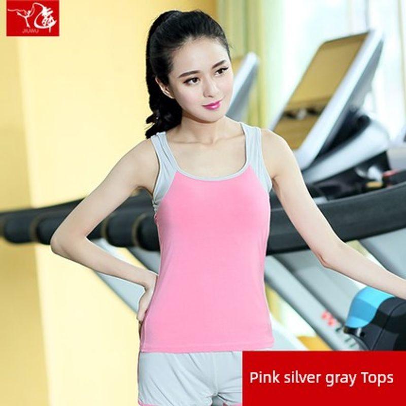 Clear Stock Sales New Arrival Spring and Summer K-style Yoga Clothes Sleeveless Tops Vest Gym Aerobics Sports Running Women