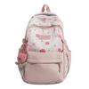 Schoolbag New High-value Ins Wind Smudging Large-capacity Backpack Mori Girl Printed Backpack Junior High School Student Backpack