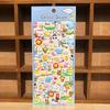 Self Adhesive 3D Mini Animal Stickers Set Kawaii Cat Panda Penguin Dog for Children Reward Craft Sticker Album Decor