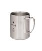 Snow Peak Stainless Steel Vacuum Mug Set Stainless 300mm x Measuring Perfect for Outdoor New and Outdoor Fun Lucky FK-421, Steel, 450mm, Cup, BBQ,