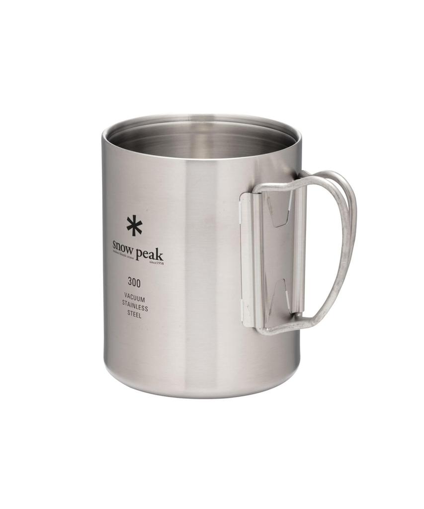 Snow Peak Stainless Steel Vacuum Mug Set Stainless 300mm x Measuring Perfect for Outdoor New and Outdoor Fun Lucky FK-421, Steel, 450mm, Cup, BBQ,
