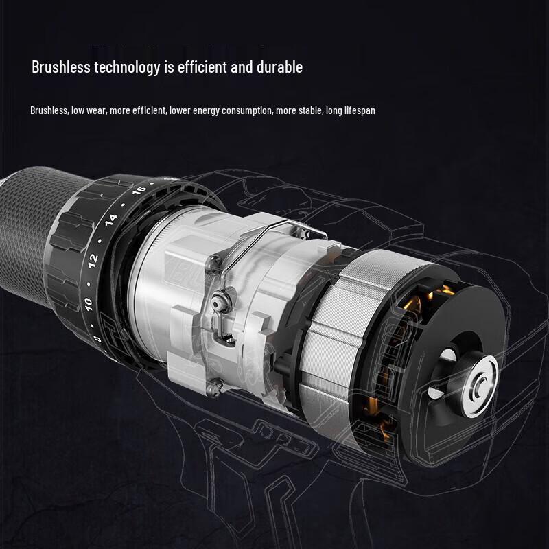 Dongcheng 20V Brushless Cordless Drill/Driver CN Plug (adapter Included)