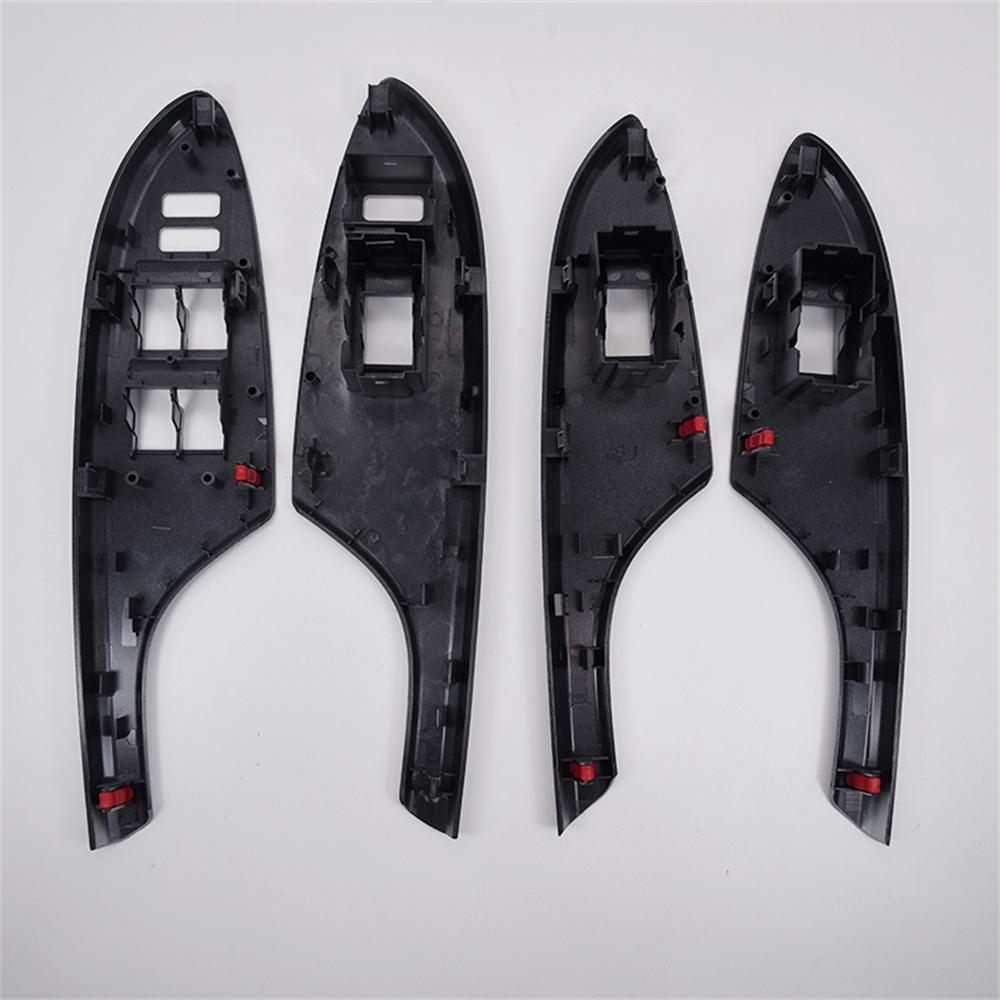4pcs Door Window Switch Trim Cover Bezel Panel For Toyota Corolla 2009-2013 LHD Only