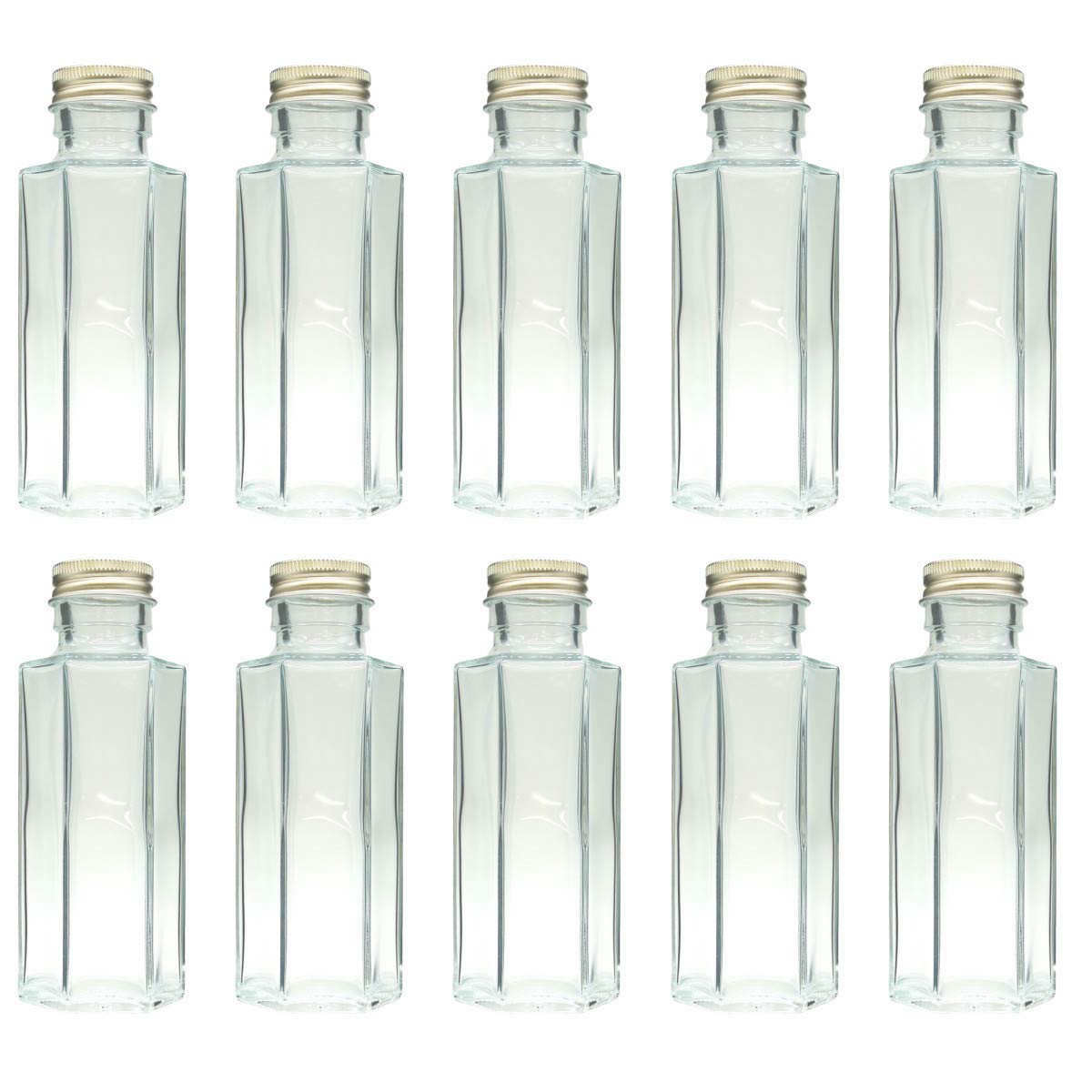 

Сделано в Японии Гербарий Шестигранная стеклянная бутылка 100 мл Набор из 10 штук Доставляется в оригинальной упаковке rimo(р)