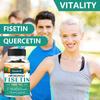 Liposomale Fisetin 1000 Mg Dietary Supplement, 120 Softgels Per Bottle