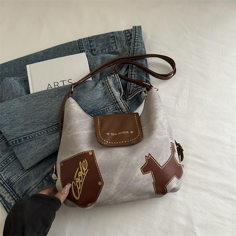 

Сумка-тоут большой вместимости, новая универсальная сумка-шоппер на плечо и подмышку, премиальная текстура