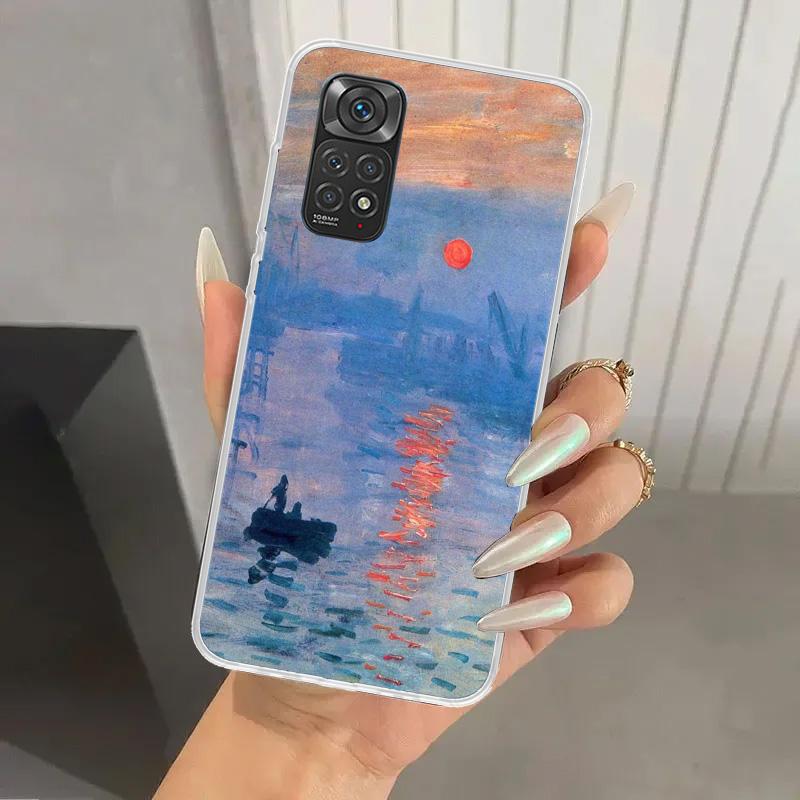 

Чехол для телефона с картиной Ван Гога маслом для Xiaomi Redmi Note 15 14 14S 13 12S 12 Pro 11S 11 Plus 11T 11E 10S Мягкий чехол с принтом Redmi Note 15 Pro 5G