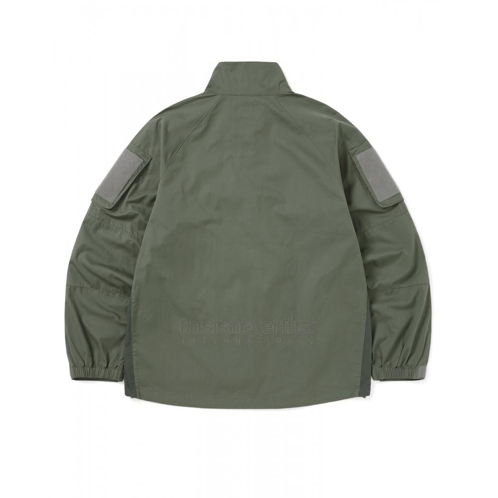 Thisisneverthat Pcu Jacket Olive