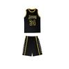 Men's Plus Size Summer Basketball Set: Lightweight Loose-Fit Two-Piece T-Shirt and Shorts