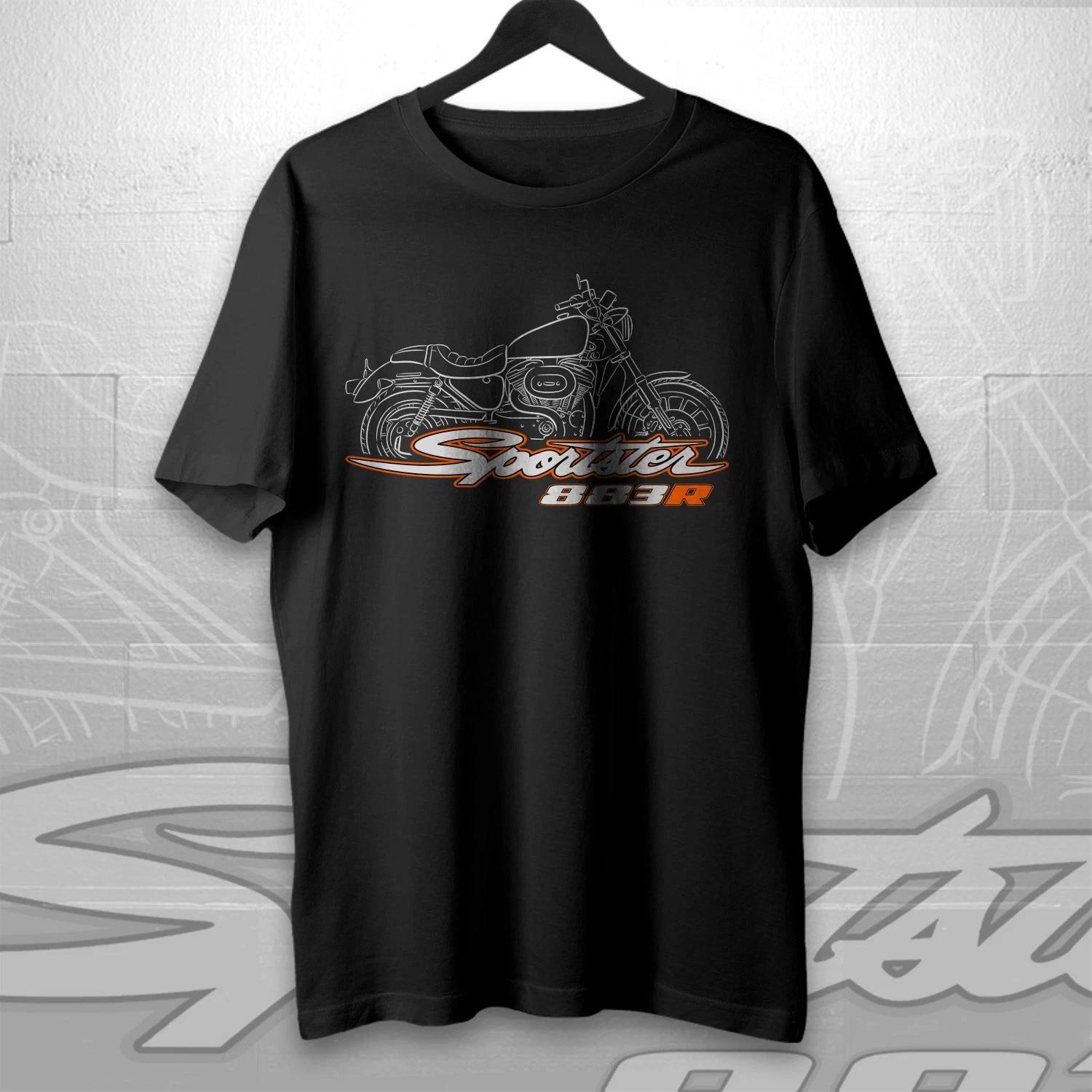 

Harley-Davidson Sportster 883 Roadster (XL883R) Motorcycle T shirt for Riders S