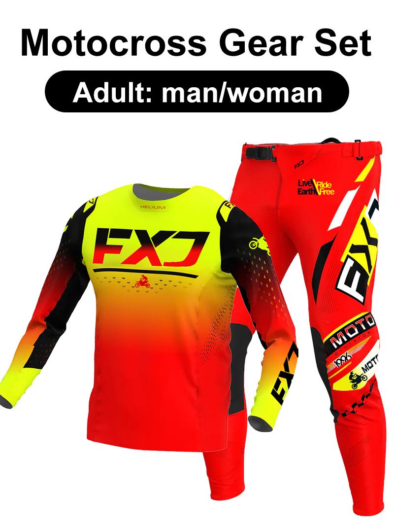 Motocross gear set Enduro cross Jersey