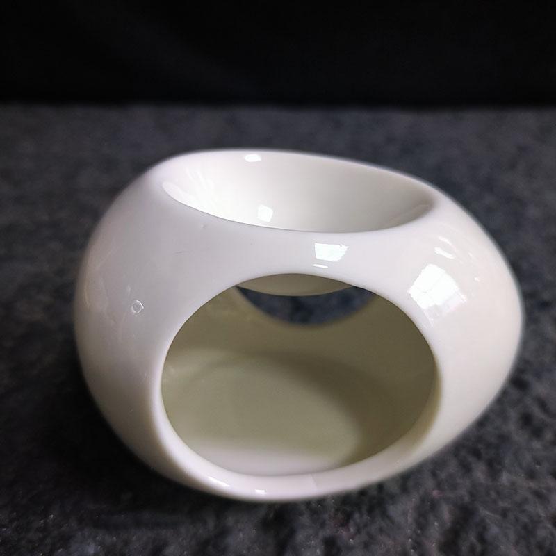 Nice Ceramics Black Essential Oil Incense Burner Aromatherapy Reed Diffuser Stove Home Beauty Salon Spa Candle Heating Holder