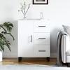 VidaXL White Buffet 69.5x34x90 Cm Engineered Wood 827940