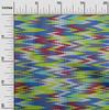 Cotton Flex Blue Fabric Chevron Ikat Sewing Craft Projects Fabric Prints By Yard 40 Inch