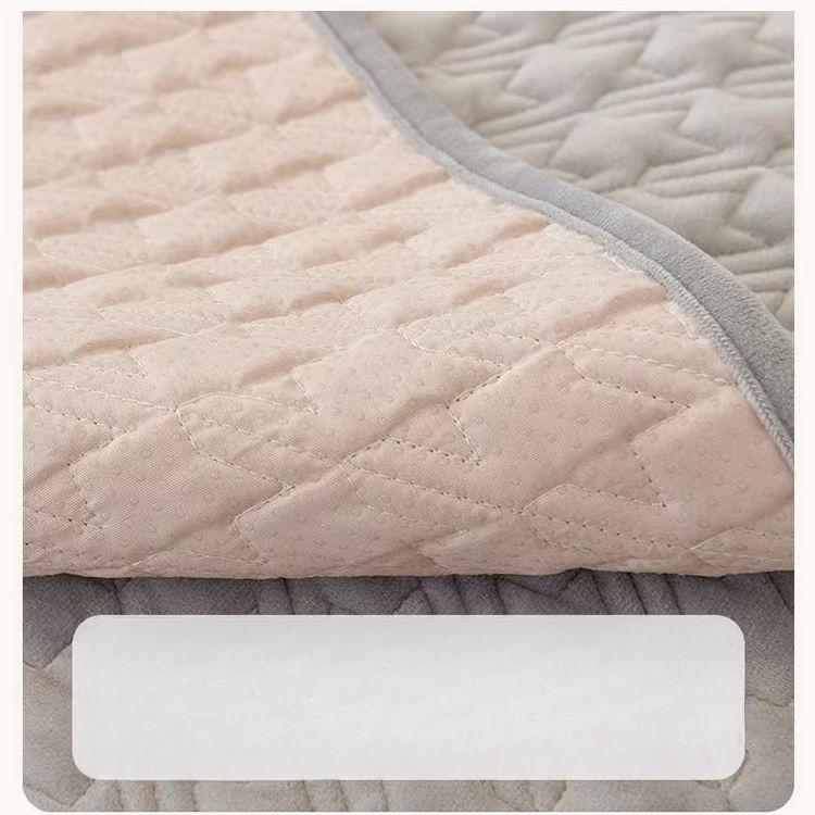 Cream Style Plush Sofa Cushion Gray All-Match Non-Slip Leather Sofa Cover Simple Sofa Cover Towel