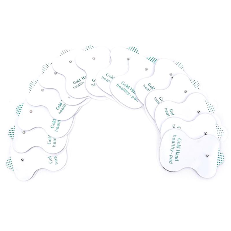 30×Electrode Pads Replacement For Tens Unit Machine Massager Adhesive Silica Gel