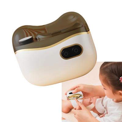 Electric Nail Clipper For Precise Trimming With LED Light And Quiet Operation Portable Beauty Tool For Home Salon Use