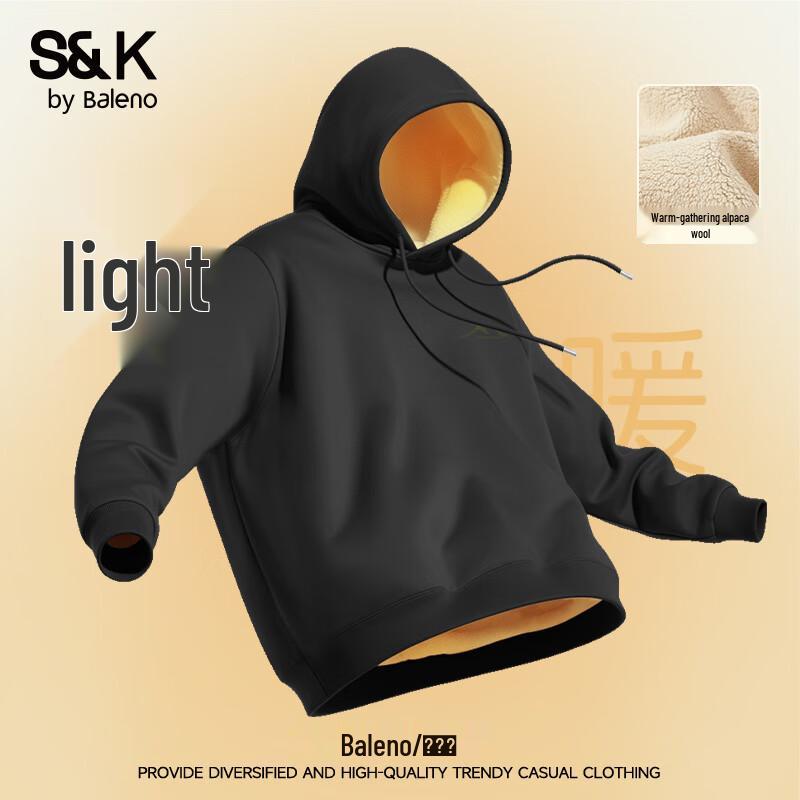 

Baleno S&K Series Men s Winter Hooded Sweatshirt L