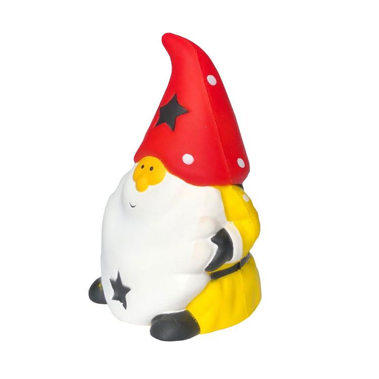 Christmas Santa Squishy Toy With Slow Rebound Pu Foam For Holiday Decor And Stress Relief