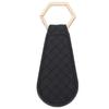 Magnetic Hat Clip Long Water Drop Shape PU Leather Hat Clip for Travel On Bag Women Men