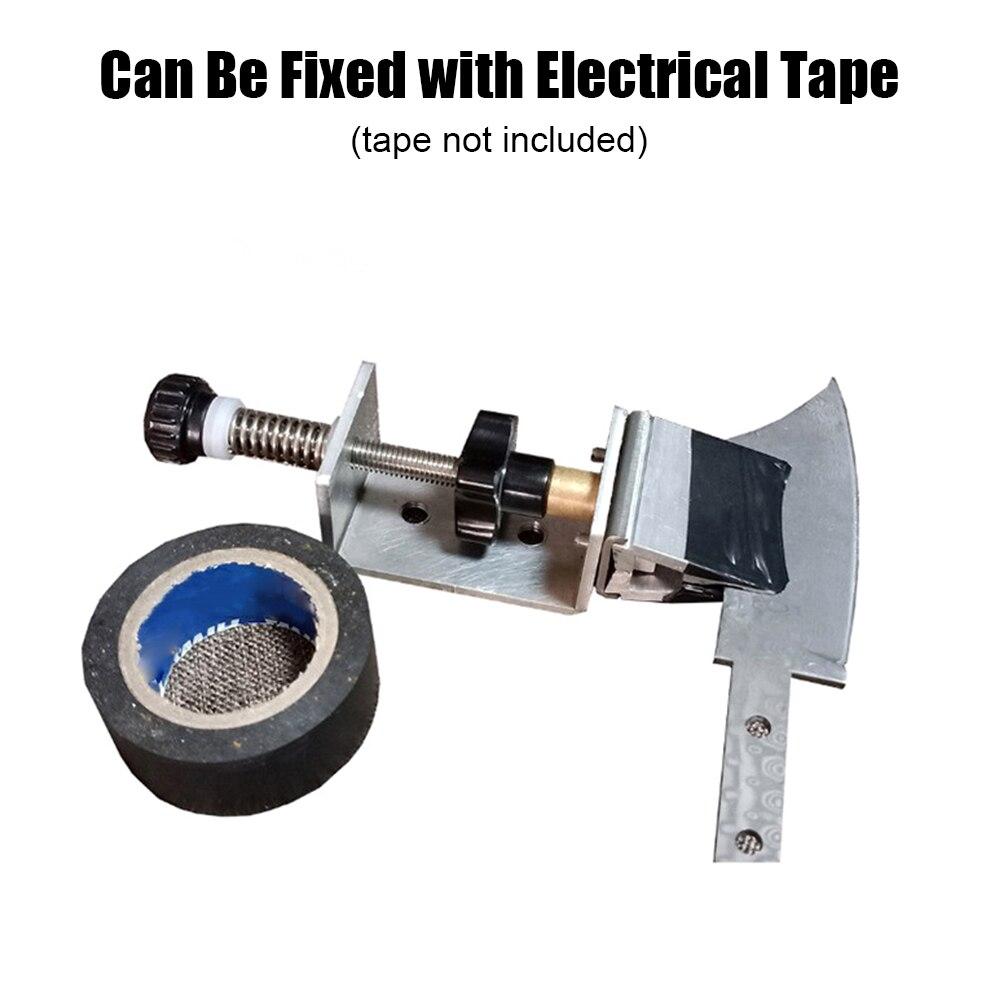 Metall 360 graders vändklämma för hemkök DIY Knivblad Fixerad eggvinkel Slipare Virvelklämma